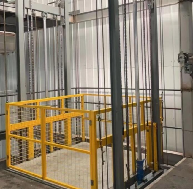 池州导轨式升降机一般加工周期