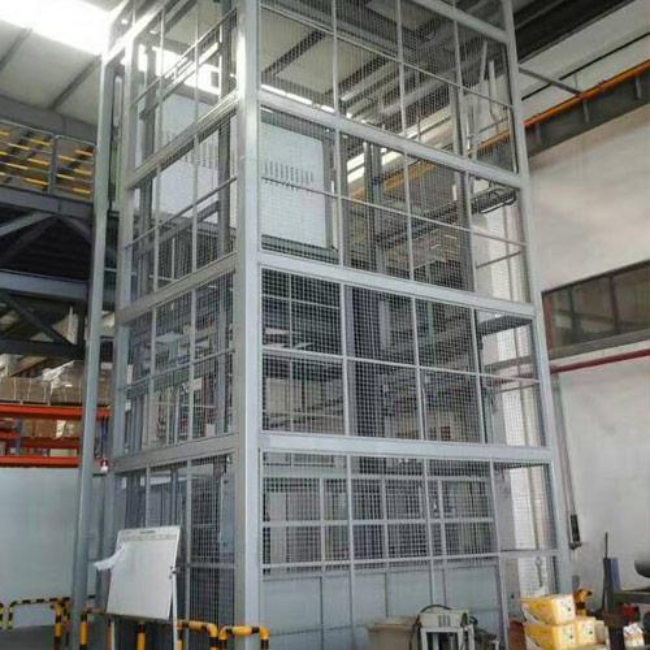 池州导轨式升降平台货梯